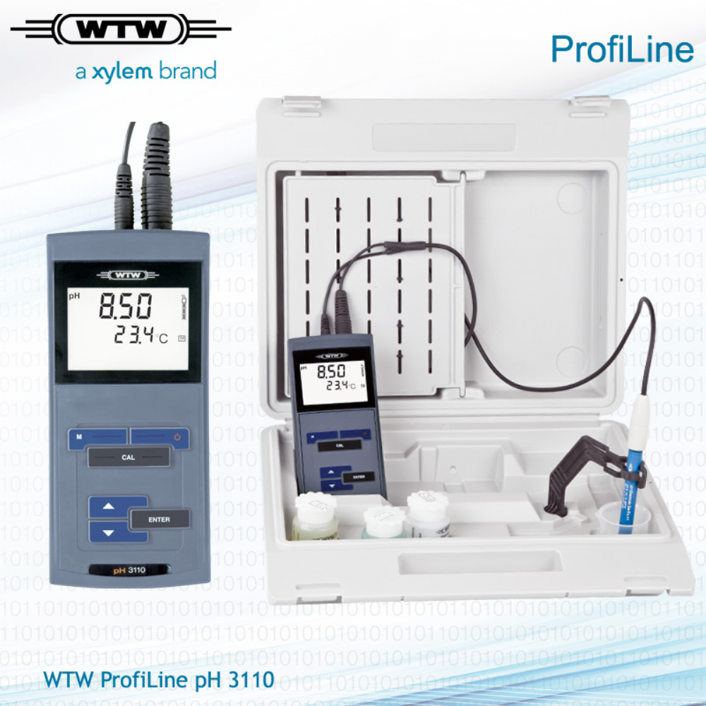 Wtw ph 3110 set 7 orp metre portatif